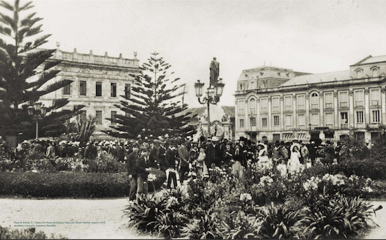 Plaza de Bolivar Bogota 1885